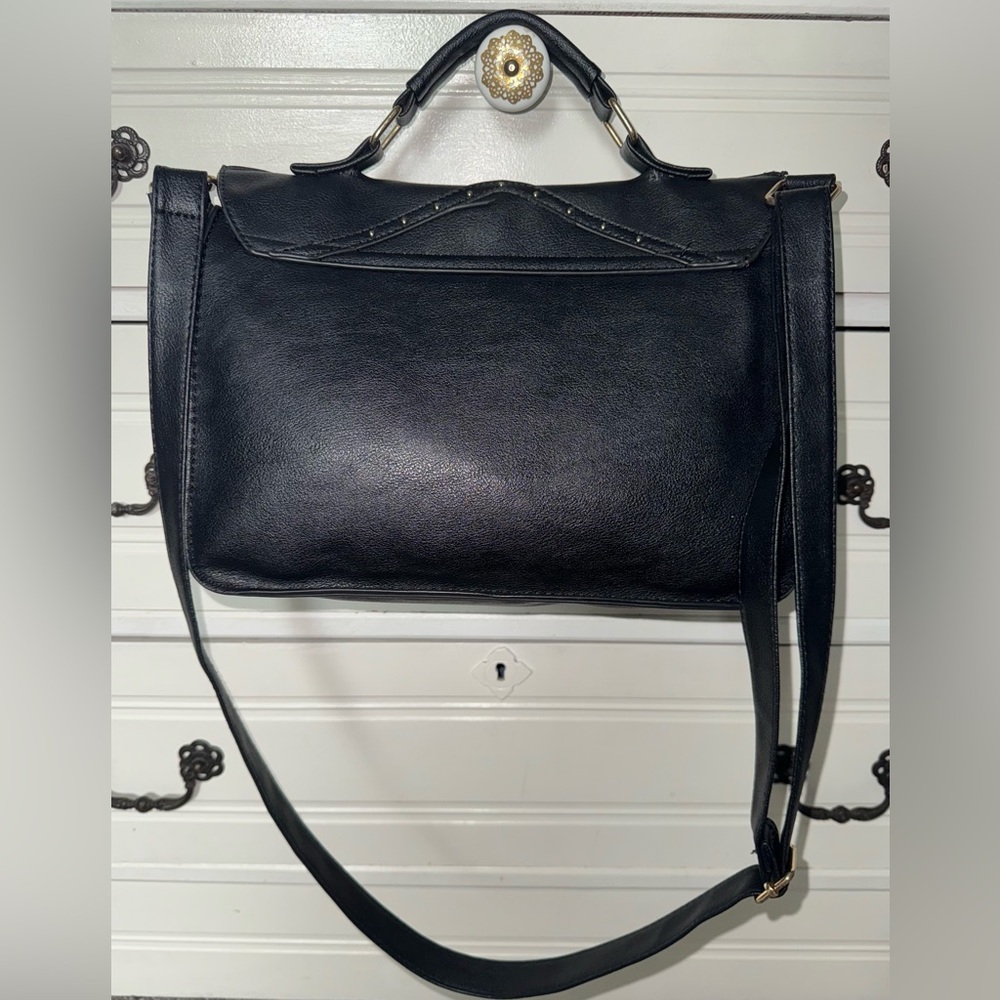 Rampage Satchel Top Handle Handbag/Crossbody - Picture 3 of 6